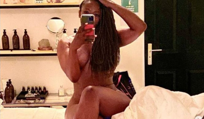 Unathi Nkayi Breaks Internet With Hot Bedroom Pictures1