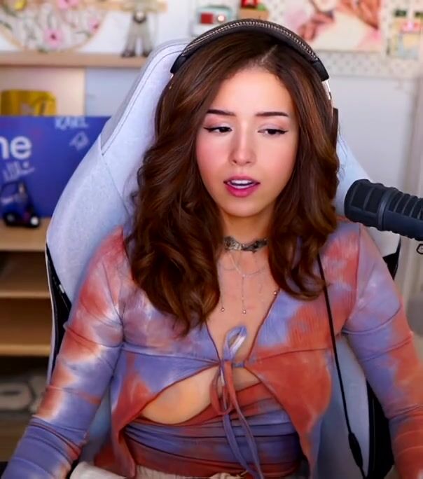 Pokimane Nipple Slip As Her Boobs Slipped From Her Dress During Live Stream In Leaked Video