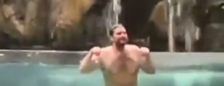 Naked Man With Pussy Seen Swimming In A Fish Tank At A Bass Pro Shops In Birmingham, AL
