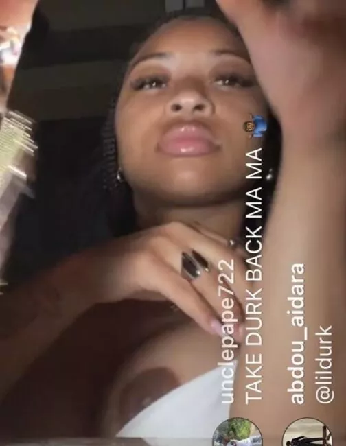 Watch India Royale Nude Tits Nipple Slip On Instagram Live | Lil Durk Ex-Fiance
