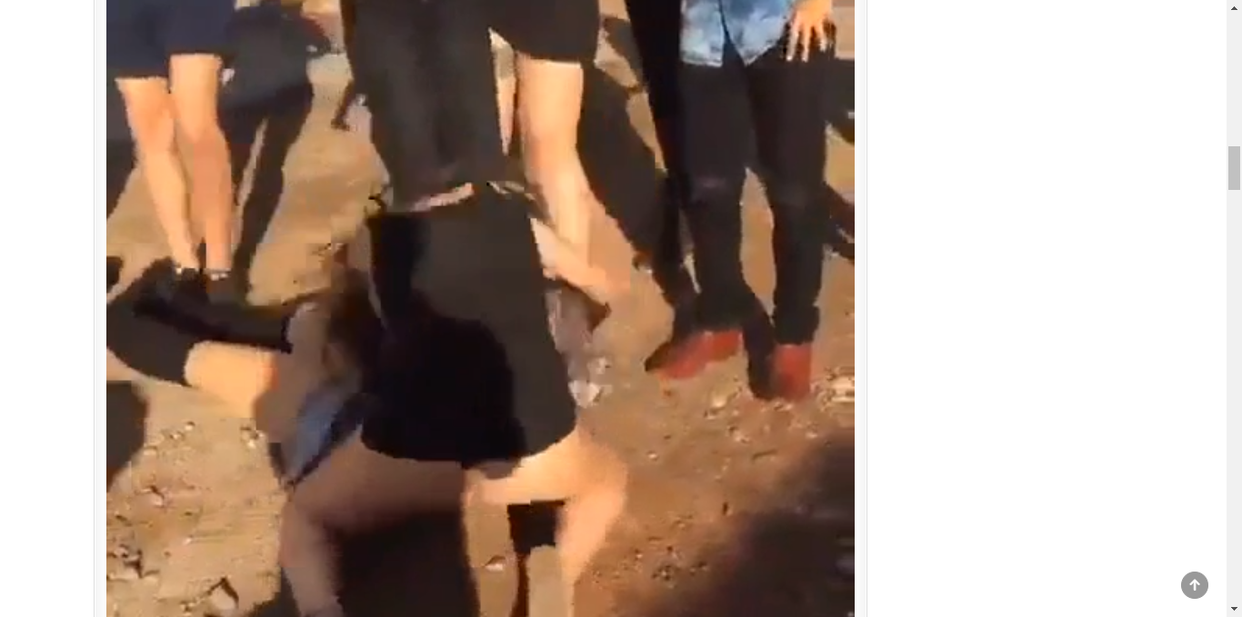 White Ladies Pussy Out As Girls Fight Naked In Public | WATCH