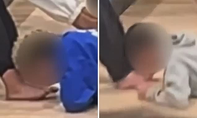 Deer Creek High Students Sucking Adults Toes At A Fundraiser Event In Oklahoma