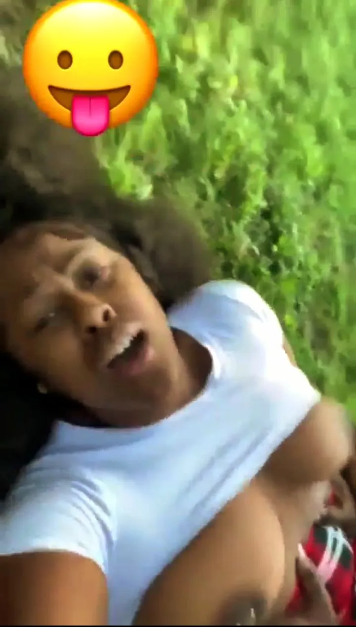 Instagram Influencer With Big Breasts Having Sex In The Bush