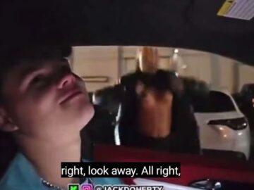 Lady Flashes Her Breasts On Jack Doherty Leak Livestream In Public