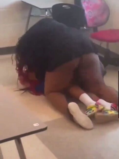 Naked Ass Exposed As Teacher And Student Fight In Class (WATCH 18+)