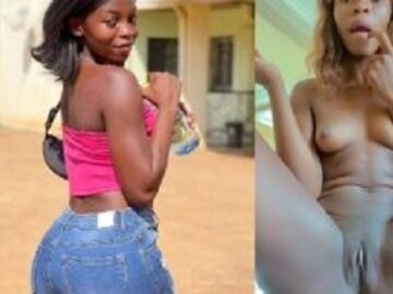 Cameroon Lady Cynthia Fiangan Nude Video Showing Off Her Boobs And Pussy (WATCH 18+)