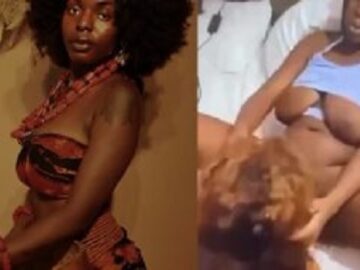 Instagram Model Tinusofine Pussy Getting Sucked By Her Lesbian Partner In Leaked Sextape (WATCH 18+)