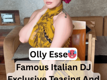 Famous Hot Italian DJ Olly Esse Xxx Video Leaked (FULL VIDEO 18+)